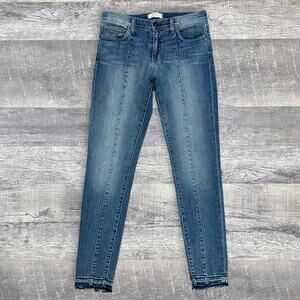 Principle Denim The Dreamer Skinny Blue Jean Womens 29 (30X29) Mid Rise USA Made